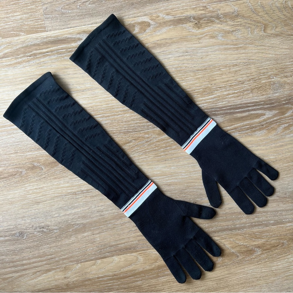 PRADA long knit intarsia gloves - Picture 4 of 10